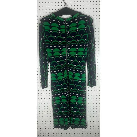 Banana Republic Mad Men collection retro style print dress size 0 - Picture 5 of 8